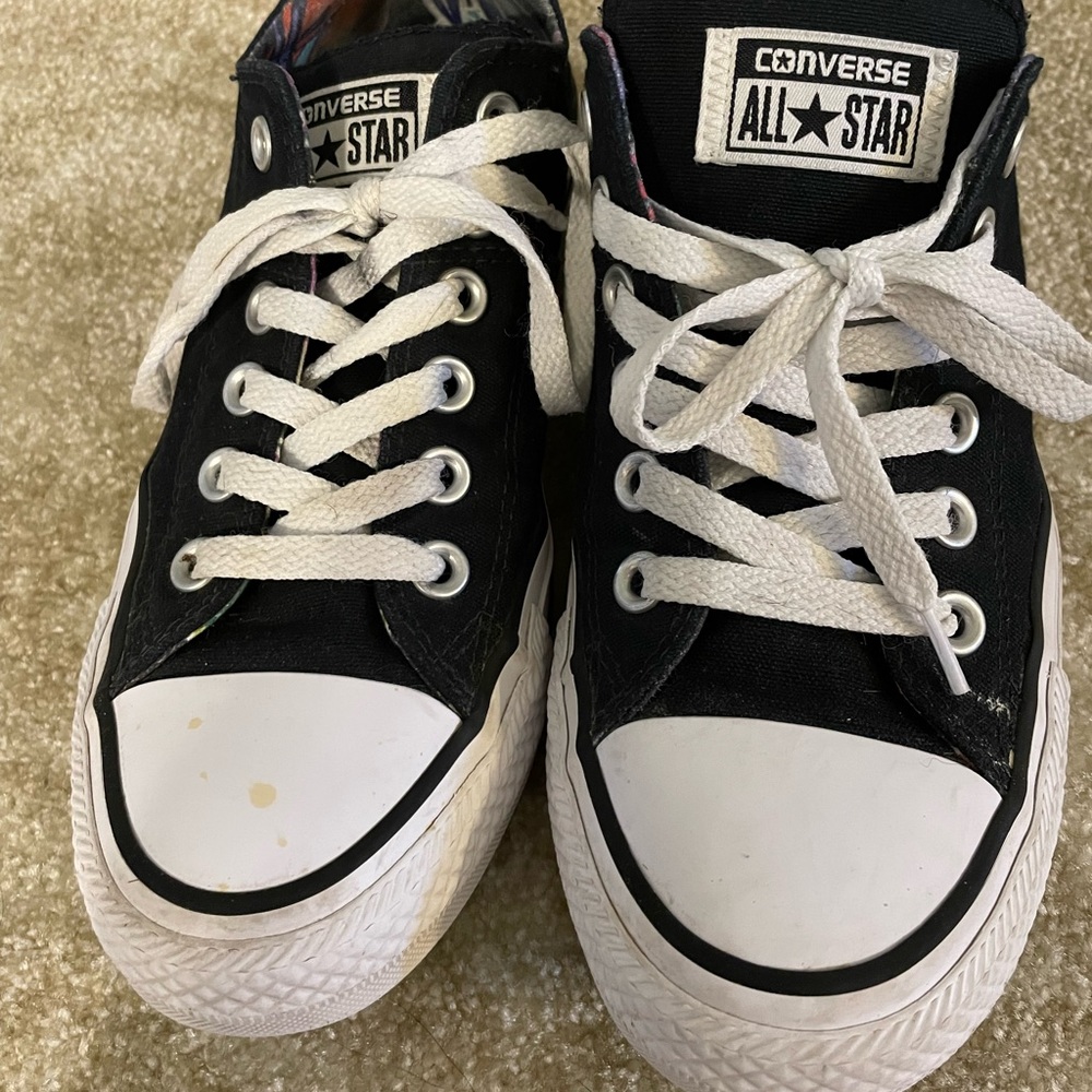 Black converse